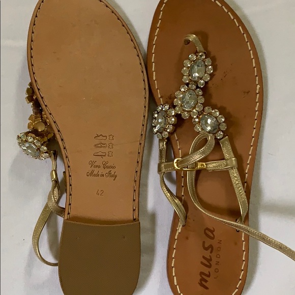 Musa London rhinestone dressy sandal - Picture 3 of 3